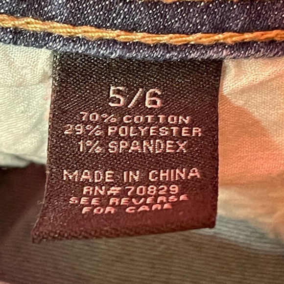 RUE21 STAR JEAN SHORTS SIZE 5/6 - Picture 9 of 9